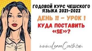 Курс чешского 11.1: Куда поставить «SE»?