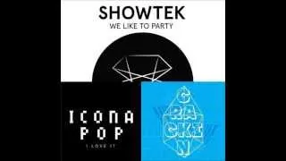 Showtek vs. Bassjackers vs. Icona Pop - We Don't Care We Like To Crackin (Chris Tiff MashUp)