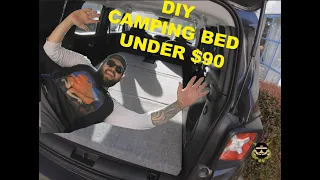 DIY: How to build a sleeping platform for your Jeep Renegade (under $90!)