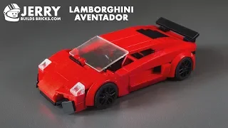 LEGO Lamborghini Aventador instructions (MOC #65)
