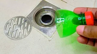 Use a Plastic Bottle In The Drains  And You'll Thank Me Forever!