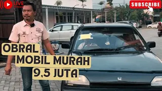 🔴OBRAL MOBILMURAH 9,5 JUTA SIAP PAKAI⁉️REVIEW MOBIL MURAH DI PRABU MOTOR KLIK SUBSCRIBER & COMMET‼️