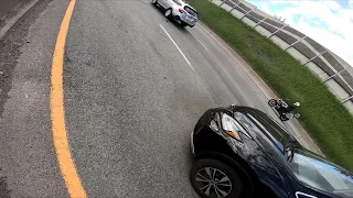 1290 Superduke r wheelie crash