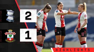 WOMEN'S HIGHLIGHTS: Birmingham City 2-1 Saints | Barclays Women's Championship