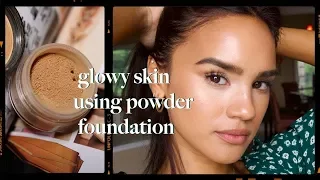 How To Use Powder Foundation Tutorial | Dacey Cash