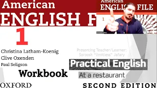 American English File 2nd Edition Book 1 Workbook  Practical English Episode 5 At a Restaurant