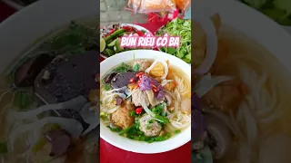Bún riêu cô Ba  ăn ngon ở Đà Nẵng #anngon  #shorts