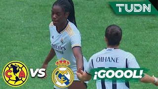 ¡FELLER HACE UN GOLAZO! | América 3-1 Real Madrid | Amistoso Internacional Femenil | TUDN