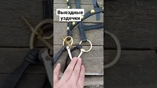 Выездные уздечки для конной упряжи