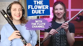 'The Flower Duet' by Delibes WITH The Flute Channel! | Team Recorder