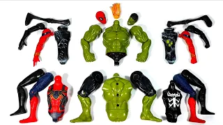 Merakit Mainan Siren Head Toys Vs Hulk Smash Vs Miles Morales Vs Spider-Man Avengers Superhero