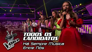 Todos os Candidatos - "Há Sempre Música Entre Nós" | 2.ª Gala | The Voice Kids Portugal