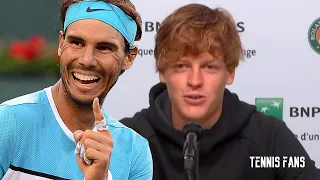 Jannick Sinner "Playing against Nadal here, It's not the easiest" - Roland Garros 2020 (HD)