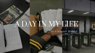 a day in my life as a tourism student | CHESCA