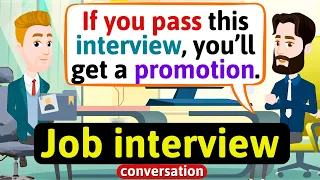 Job interview in English (Practice English Conversation) Improve English Speaking Skills Everyday