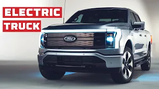 Electric Truck Reveal! 2022 Ford F-150 Lightning First Look | MotorTrend