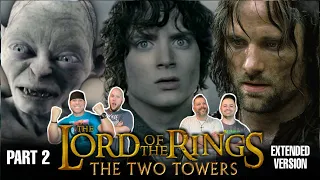 First time watching Lord of the Rings The Two Towers movie reaction | Part 2 | Extended version