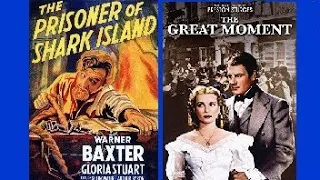 Double Feature: Prisoner Of Shark Island 1936/The Great Moment 1944 HD