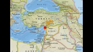 5.2 Earthquake Turkey Region. Aftershocks increasing today. West Coast EQ update. Thursday 2/16/2023