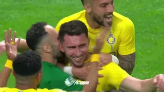 Messi and Ronaldo REACTION to Laporte Puskas Goal Al Nassr Inter Miami