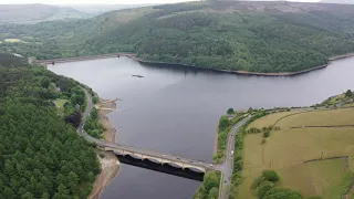 UK drone footage - Derwent valley