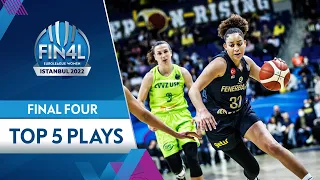 Top 5 Plays | Final Four | EuroLeague Women 2021-22