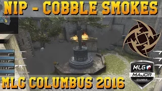 NiP Cobble Wall of Smokes - MLG Columbus 2016 - Smoke Execute