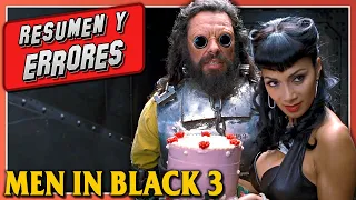 🕶️ MEN IN BLACK 3 ERRORES de Películas LOS HOMBRES de NEGRO MIB 3 Resumen