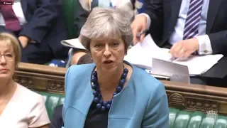 Watch Theresa May take questions at PMQs – live