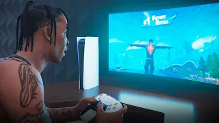 J'ai joué à FORTNITE sur PS5 pour la PREMIÈRE FOIS ! (je m'attendais pas à ça...)