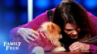 My DOG wants to be BURIED WITH... WAIT, WHAT? | Celebrity Family Feud