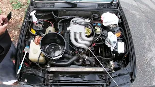 E30 ENGINE BAY CLEAN UP.