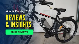 the Vivi M026SH 500W Electric Bike | Important details