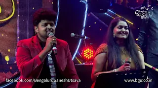 MEDLEY SONGS OF ARJUN JANYA | Arjun Janya Musical Concert | 59th Bengaluru Ganesh Utsava  2021
