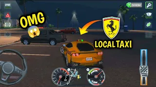 Taxi Sim 22 Evolution//Modified Ferrari Local Taxi 🚖😱//Realistic City Taxi 🚖💰