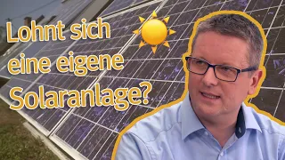 Was muss ich für meine SOLARANLAGE beachten? 🤔 | ENERGIE ist unsere Sache ☀