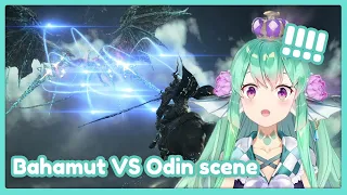 Finana freaks it over Bahamut vs Odin scene in FF16【Finana Ryugu | NIJISANJI EN】