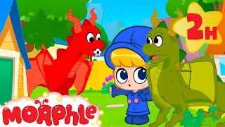 Double Dragon | My Magic Pet Morphle | Morphle Dinosaurs | Cartoons for Kids