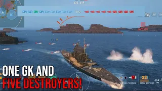 How to Dodge Torps in a BB (Ft. Buffed GK) | World of Warships: Legends