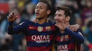 Messi faz Video para Neymar em sua despedida