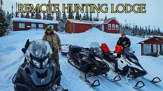 4-Day Snowmobile Trip to Remote Hunting Lodge in a Blizzard! (Newfoundland)