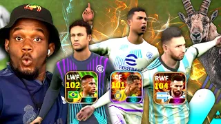 Prof Bof uses THE ULTIMATE TRIO! 104 MESSI, 101 RONALDO & 102 NEYMAR are UNSTOPPABLE!🤯