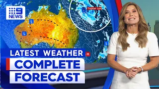 Australia Weather Update: Tropical cyclone to form in the Coral Sea | 9 News Australia