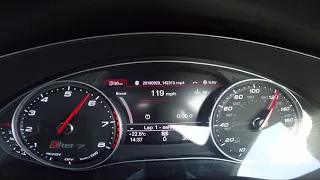 Audi RS7 BRUTAL Acceleration - Launch Control - Top Speed VMAX200 !