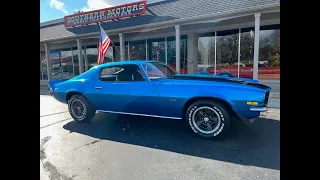 1973 Chevrolet Camaro $36,900.00