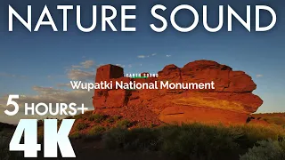 EARTH SOUND Wupatki National Monument Nature Sounds Wukoki Ruins Canyon Winds 5 Hours Relaxation