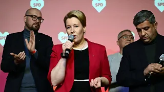 Giffey will mit "stabiler Mehrheit" weiter in Berlin regieren | AFP