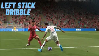 TIPS & TRICKS TO IMPROVE LEFT STICK DRIBBLING | FIFA 21