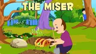Moral Stories In English | The Miser | English Short Stories | Animated Moral Stories