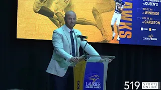 Michael Faulds - State of Laurier Football speech